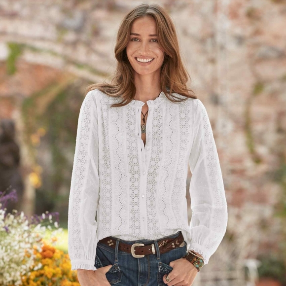 Sundance Tops - Sundance Mirabelle Eyelet Top